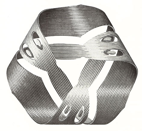 Mbius strip M C Escher